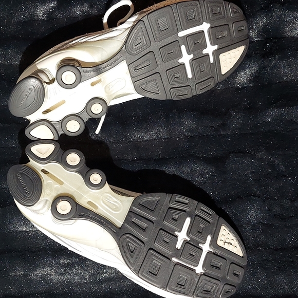 Nike Shox BRS 1000 white & silver ladies size 7.5 - Picture 6 of 8